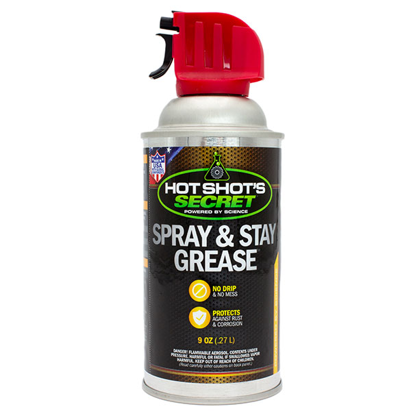 Stay and Spray Grease